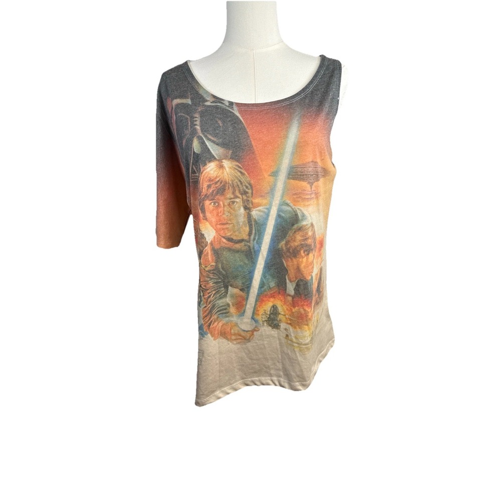 Disney Star Wars The Empire Strikes Back Shirt 1 Short,1 Sleeveless Sleeves Lg